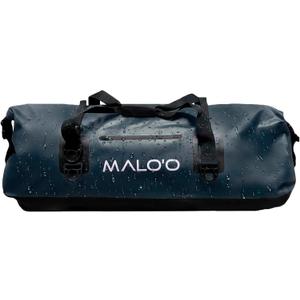 Maloo Waterproof Dry Duffel, Heavy-Duty Roll Top Waterproof Gear Bag with Shoulder Strap & Molle Loops, Marine Duffel for Kayaking, Boating, Camping, Beach & Travel, Black, 100L