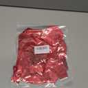 Lingerie Sets for Women Sexy, Bow Tie 2 Piece Lingerie Bra and Panty Holiday Lingerie Front Closure (Small, Red)