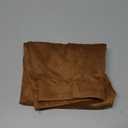 Allegra K Women's Faux Suede Leggings High Waisted Stretch Casual Faux Leather Pants for Women (Small, Brown)