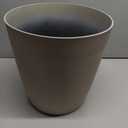 The HC Companies Aria Round Self-Watering Pot - Lightweight Plastic Planter for Herbs & More - Durable Plant Pots for Indoor Plants & Outdoor Plants (12" Beige, Pack of 1)