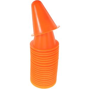 Vaguelly 20pcs Agility Training Cones for Roller Skating Smooth Surface Pile Cup Markers for Sports Drills Brightly Colored Stackable Obstacles for Indoor Outdoor Use