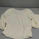 Ekouaer 3 Pack Long Sleeve Shirts for Women Scoop Neck Ribbed Thermal Tops Slim Fit Basic Undershirts (Medium, Black/Brown/Beige)