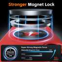 Magnetic for iPhone 17 Case, [Matte Solid Color] [Full Camera Protection] Protective Case for iPhone 17 - Red