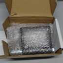 Ronlap Gate Wheels for Wooden Gate, Gate Caster Wheel Spring Loaded for Metal Tube Swing Gate Fence Gate Wheel for Gates Heavy Duty Outdoor Farm Vinyl Wood Gate Rollers, 220 Lbs, 4 Inches, Black