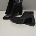 Feetquake Womens Knee High Boots Block Heel and Side Zipper Long Boots for Women Knee High Comfortable and Sexy Black Knee High Boots for Women 8.5M