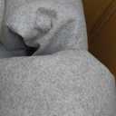 8x10 Washable Area Rug, Soft Area Rugs for Living Room, Non Slip Backing,Short-Pile&Durable Edge Binding, Stain Resistant, The Large Carpet for Bed Room, Dining Room,Office,Playroom (Grey-cream-white-light Blue)