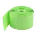 uxcell 33Ft 10Meter 29.5mm Flat Width Light Green PVC Heat Shrinkable Tubing Heat shrink Wrap Sleeve Cover for 1 x 18650 Battery