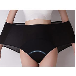 Pack of 4 Leak-proof Aunt Pants Menstrual Underpants for Female Miss, XL