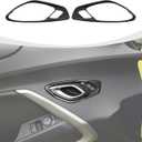 for Camaro Inner Door Handle Cover Interior Grab Handle Trim Compatible with Chevy Camaro 2017-2024 Interior Accessories Carbon Fiber