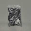 60 Pcs 3/16" x 1" Tri-Fold Exploding Pop Rivets, Aluminum Large Head Blind Rivets (Black)