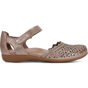 Earth Women's Bronnie Flat Sandal (10, Pewter 060)
