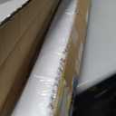 UNISHADES No Drill Cordless Roman Shades, 32×64 in, Room Darkening White