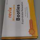 REVIX Microwavable Booties and Hot Feet Warmers for Women & Men,Heated Foot Warmer with Flaxseed Moist Heat Therapy for Foot Ankle, Cold Feet, Purple, S/M