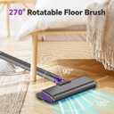 Cordless Vacuum Cleaner, Powerful Suction Vacuum Cleaners for Home, Stick Vacuum Cordless Rechargeable with LED Screen and 3-Speed Suction, Lightweight Handheld Vacuum for Pet Hair, Hard Floor, Carpet