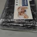 CozyLux Queen Comforter Set Black - 7 Pieces Bed in a Bag Queen, All Season Soft Bedding Set, Oeko-Tex Certified Bed Set with Down Alternative Comforter, Sheets, Pillowcases & Pillow Shams