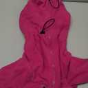 ROZKITCH Dog Jackets for Small Dogs, Pet Windproof Warm Cold Weather Jacket Vest Cozy Jumpsuit Apparel Outfit Clothes for Small Medium Large Dog Walking Hiking Sleep Pink S