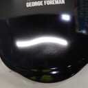 George Foreman 2-Serving Classic Plate Electric Indoor Grill and Panini Press, Black, Small Compact Size, GR10B