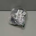 Karenhi 3 Pcs Halloween Costume for Women Long Black Braided Wig with Wig Cap Calf Socks Halloween Cosplay Party Accessories