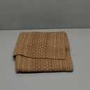 2' x 4' Entryway Rug, Boho Small Area Rug, Machine Washable, Woven Rug, Non-Slip, Vintage Design, Pet Friendly, Soft Faux Fibre, for Indoor Entryways, Bedroom, Kitchens, Front Doors, Light Taupe Brown