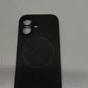 Miracase Magnetic for iPhone 17 Case, Compatible with MagSafe, Integrated Silicone Camera Control Cover, 3.0mm Thicken Shockproof Drop Protection Phone Case for 17, Black