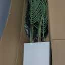 6FT Artificial Palm Tree, Tall Faux Palm Tree Indoor with Fake Plants Tall, Artificial Plants with Lifelike Leaves for Home Office Decor (White)