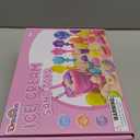 Dreamon Collapsible Beach Toys Set for Kids 3-10, Collapsible Sand Bucket Shovels Set with Mesh Bag and Beach Molds, Ice Cream Sand Toys for Beach, Sandbox Travel Toys for Kids Toddlers Girls