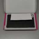 Car Sun Visor Vanity Mirror with Protective Cover, LED Makeup Mirror with 3 Light Modes, Dual Rechargeable Dimmable Touch Control Travel Vanity Mirrors, Universal for Car SUV Truck (Black)