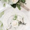 1Pc Single Ivory White Boutonnieres for Men Wedding Prom