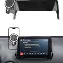 PZK Car Phone Mount for Mazda CX-3 2016-2021 /Mazda 3 2014-2016 /MX-5 Miata 2016-2023 Accessories 7-Inch Screen Magnetic 15W Fast Wireless Charger Phone Cradles Car Phone Holder Not Affect Vent