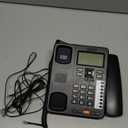 Ornin 2-Line Corded Telephone Systems for Small Business and House, Desk Phone Only (Black)