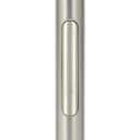 Ivilon Countertop Paper Towel Holder - Weighted Heavy Duty Steel Stand with Non-Slip Base for a Steady One-Handed One Sheet Tear - Fits All Rolls - Brushed Nickel