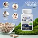 Cortisol Supplements for Women & Men,High Cortisol Reducer, Manager, Detox, Lower and Control,with Magnesium, Ashwagandha,Rhodiola, L-Theanine for Mood,Focus,Sleep
