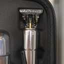 Hal&Hol Professional Cordless Electric Hair/Beard Trimmer and Foil Shaver for Men - Complete Barber Grooming Kit with Rechargeable Battery, Protective Case and 4 Guards, Gift for Men (Silver)