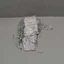 Jetec 36 Pieces Christmas Photo Ornament Frames Mini Felt Glitter Hanging Photo Frame Small Holiday Frames Christmas Tree Decoration for Present Christmas Tree Picture Frames (Silver)