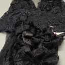 Avidlove Women Sexy Lingerie Set 3 Piece Bra and Panty Sets with Lace Kimono Robe Sleepwear Mesh Nightgown (Medium, Black)