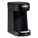 Hamilton Beach Commercial 1 Cup Pod Coffeemaker, Black, Single Serve Coffee Brewer, HDC200B