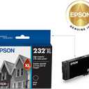 EPSON 232 Claria Ink High Capacity Black Cartridge (T232XL120-S) Works with WorkForce WF-2930 ,2950 and Expression XP-4200, 4205