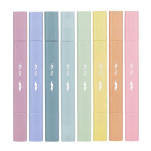 Mr. Pen- Aesthetic Bible Highlighters No Bleed Through Assorted Color, 8pcs, Dreamfield, Cute Highlighter Dual Tip for Journaling Supplies and School Accessories, Bible Highlighters and Pens No Bleed 2 Pack