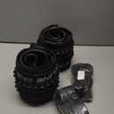 Hycline 2-Pack Mountain Bike Tires Set: 20/24/26/27.5-inch Folding Replacement High-Performance Wear-Resistant Bicycle Tires and Pair Inner Tubes with Tire Levers for MTB Off-Road Bike