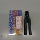 Twidec/300PCS 16Types Spade Crimp Connectors 2.8mm/4.8mm/6.3mm Male and Female Connector kit Includes Spade Fork Ring Insulated Wire Crimp Connectors and Wire Crimper Tool with Stripper Cutter