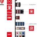 MSI B650 Gaming Plus WiFi Motherboard AMD B650 Socket AM5 ATX