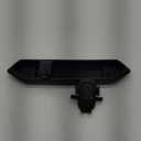 2 in 1 Black Tray Mount Phone Holder for 2018-19 Multi-Mount Dashboard