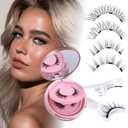 Visit the Store, JIMIRE
JIMIRE
Visit the Store
4.4
4.4 out of 5 stars
(27,534)
Cat Eye Magnetic Eyelashes Natural Look Wispy Magentic Lashes Reusable Magnetic Eyelashes with Applicator No Glue Needed Press on Magnetic Lashes by JIMIRE Quick to Wear b