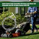 Engine Control Cable Fit for Ariens Lawn Mower LM2, Fit for WD-40 Engine, Replace 06921100 Lawn Mower Throttle Cable