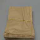 Kraft Paper Sandwich Style Bags (200) 6"x 1"x 8" Dry Wax Grease Resistant Bags. Perfect for Sandwiches, Cookies, Pastries, Take Out, and Gifts