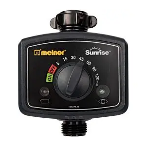 Melnor 65164AMZ Sunrise Daily Water Timer, Black