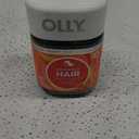 OLLY Heavenly Hair Gummy, Supports Healthy Hair, Keratin, Biotin, AMLA, Chewable Supplement, 30 Day Supply - 60 Count, Best By: 10/05/26