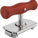 Jar Opener for Seniors with Arthritis & Weak Hands, Easy Twist Jar Openers, Adjustable Multifunctional Jar Lid Opener, Jar Bottle Cap Opener Gripper, Useful Gifts for Elderly/Women/Men (Wood Handle)