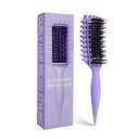 Curly Hair Brush Candybrush Curl Defining Brush for Detangling Shaping and Defining Curls for Women, Men, Wet & Dry Hair (Purple)