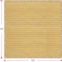 Shatex 90% Shade Fabric 12x 12ft Sun Shade Cloth with Grommets for Pergola Cover Canopy Wheat, 12 Bungee Balls
